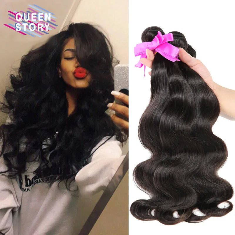 Brazilian Virgin Hair Body Wave 5 Pcs/lot 7A unprocessed Brazilian body wave Human Hair extension Brazilian hair weave bundles