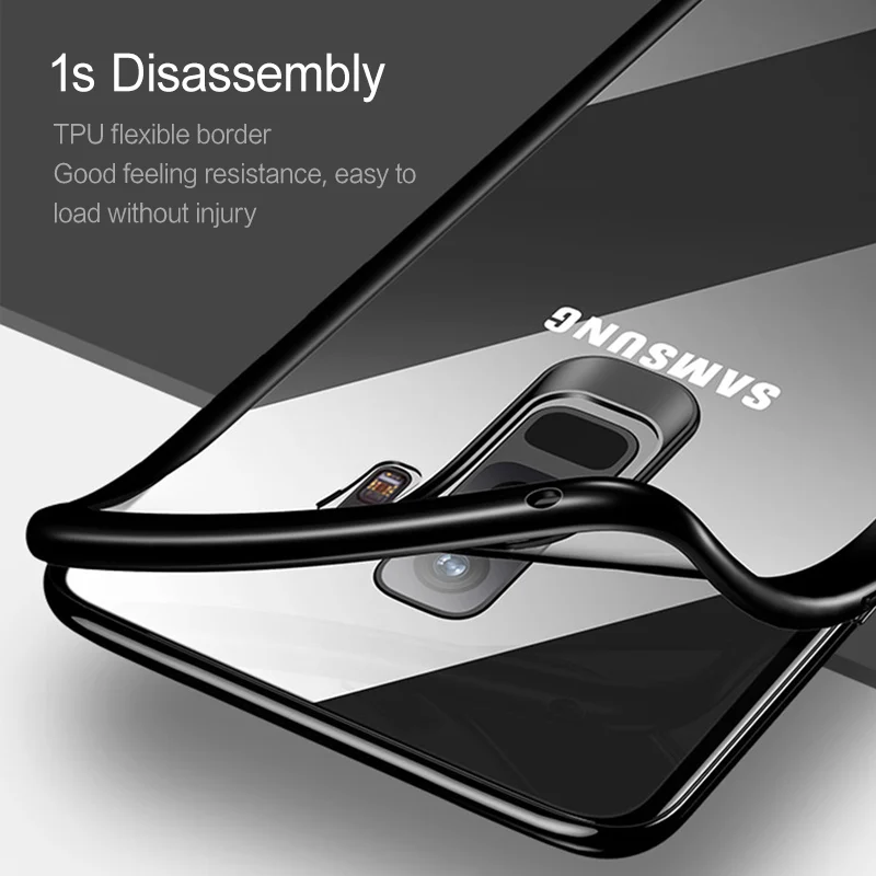 USAMS чехол для samsung Galaxy S9 чехол ультра тонкий задняя крышка для samsung S9 полный защитный S9 ТПУ протектор samsung s9Case