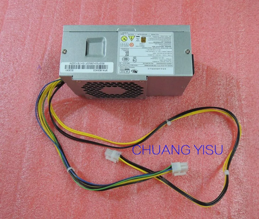 

Free shipping CHUANGYISU for original M710s M910s V520 power supply, 00PC745,SP50H29522,SP50H29523,10+4pin,180W,work perfectly