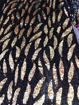 

nice looking feather embroidery tulle mesh lace fabric David-6.2005 with good quality for party dress