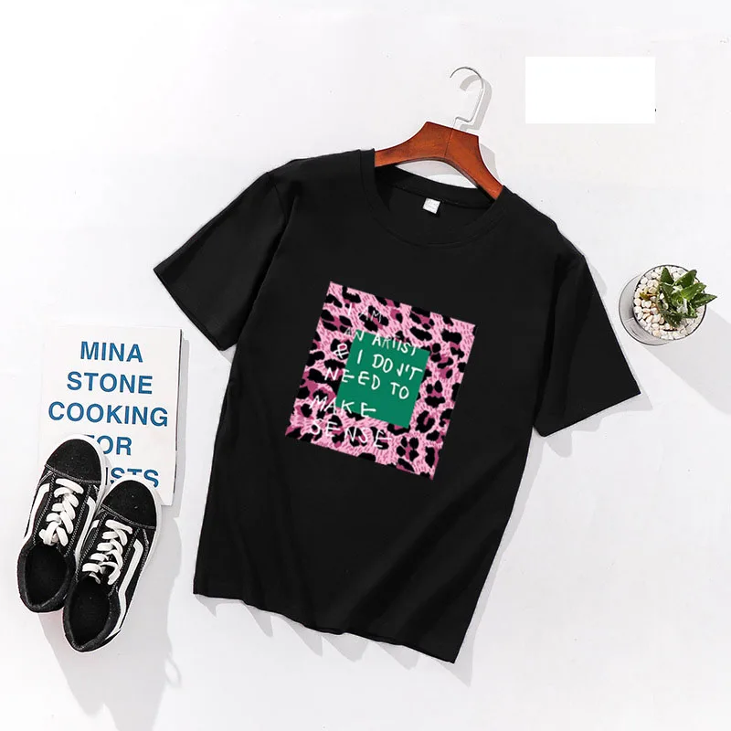 ليوبارد طباعة المرأة تي شيرت الربيع الصيف قصيرة الأكمام يا الرقبة القطن دنة النساء قمم تيز صالح سليم المرأة تي شيرت ليوبارد طباعة المرأة تي شيرت الربيع الصيف قصيرة الأكمام يا الرقبة القطن دنة النساء قمم تيز صالح سليم المرأة تي شيرت