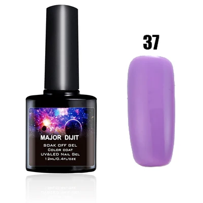 New Major Dijit 12ML Gel Nail Polish UV Gel Polish Long Lasting Soak Off UV Nail Gel Polish Hot Gelpolish - Цвет: 37