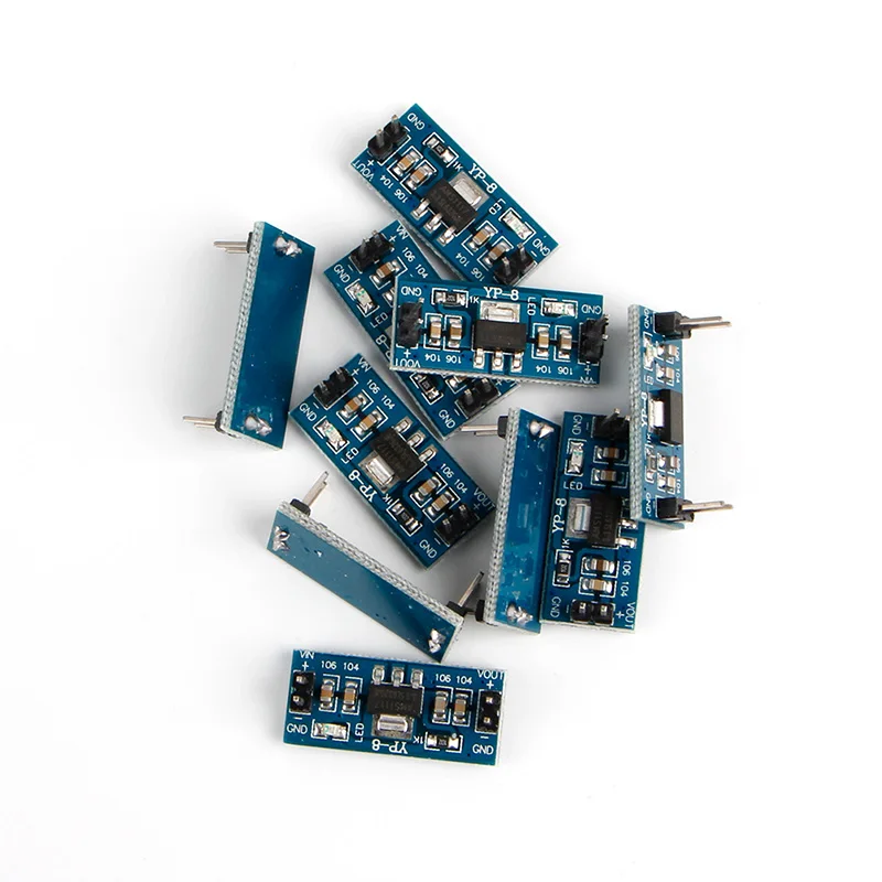 

10Pcs AMS1117 DC 4.5-7V to 3.3V Step Down Power Supply Module Buck Power Supply