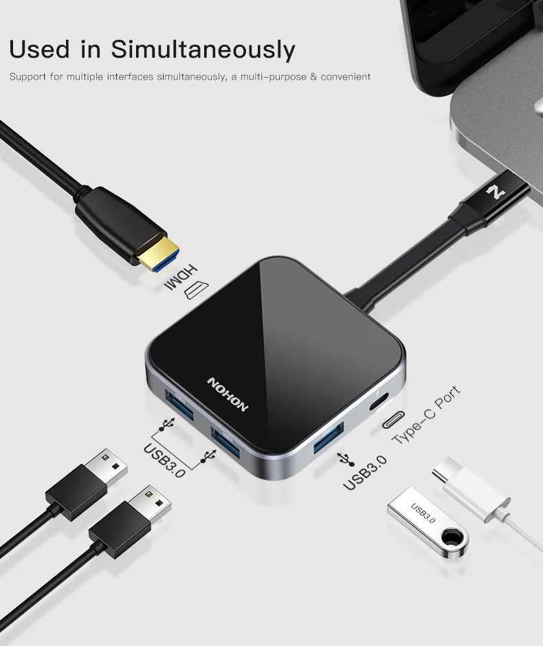 Typc C USB HUB Adapter (2)
