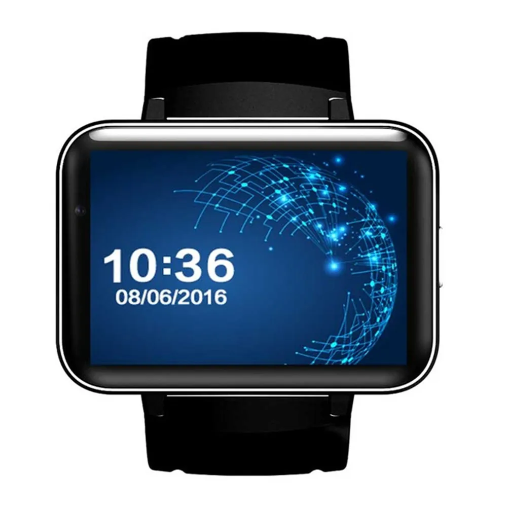 

DM98 Bluetooth Smart Watch 2.2 inch Android OS 3G Smartwatch Phone MTK6572 Dual Core 1.2GHz 512MB RAM 4GB ROM Camera WCDMA GPS