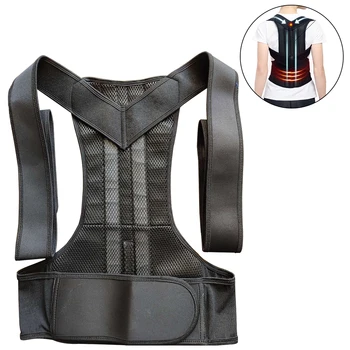 New Back Trainer Back Posture Corrector Shoulder Lumbar Brace Spine Support Belt Adjustable Adult Corset Posture Correction Belt
