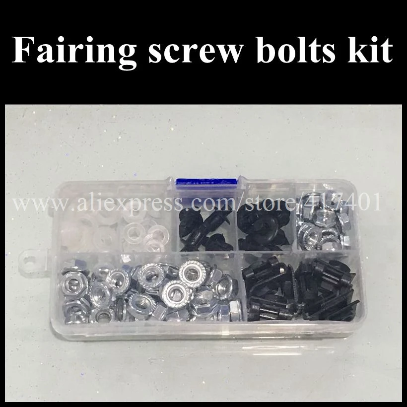 

Fairing bolts kit For SUZUKI RF900R RF 900 900R RF900 1993 1994 1995 1996 1997 1998 1999 Body Fairing Bolt Screw Fastener Fixati
