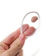 1 шт. силиконовая макияжная Губка Pro прозрачная пудра крем косметический спонж Water Drop Silisponge уход за кожей лица спонж для основы блеск Make Up