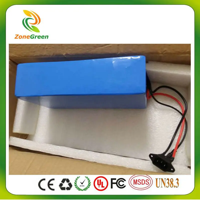 Clearance SWORDS FOX 36V 60AH electric bike battery 36V60AH battery pack use 3.7V 5AH 26650 cell 50A BMS with 3A Charger 2