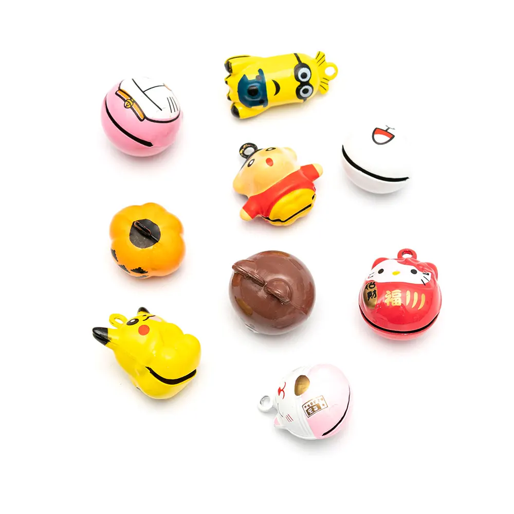 

10pcs/lot Fashion Cartoon Bell Lovely White Rabbit Bell for Christmas Decoration DIY Accessories