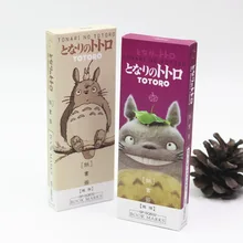 10 компл./лот Мой сосед Тоторо закладка Мультфильм бумажные для заметок карты закладки для детей подарок Канцтовары офисный школьный принадлежности FC392