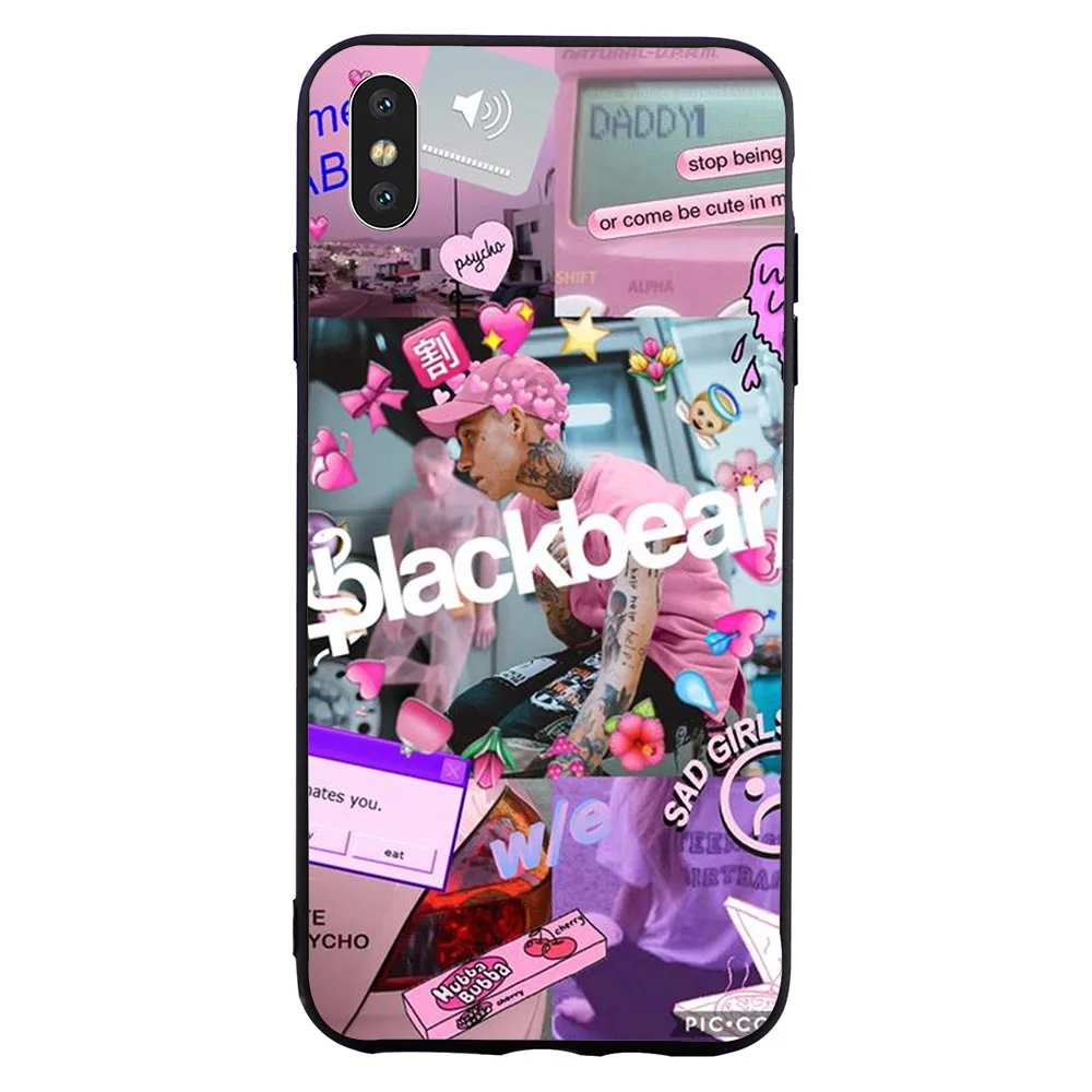 Чехол для телефона с принтом Blackbear Album для iPhone Xs Max X 6 6S XR 8 Plus 7 5S 5 SE - Цвет: K0703208