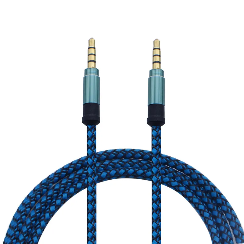 

3.5mm Stereo Car Auxiliary Audio Stereo Audio Jack Aux Cable Male To Male High Fidelity for Smart Phone MP3 Music Player in Car