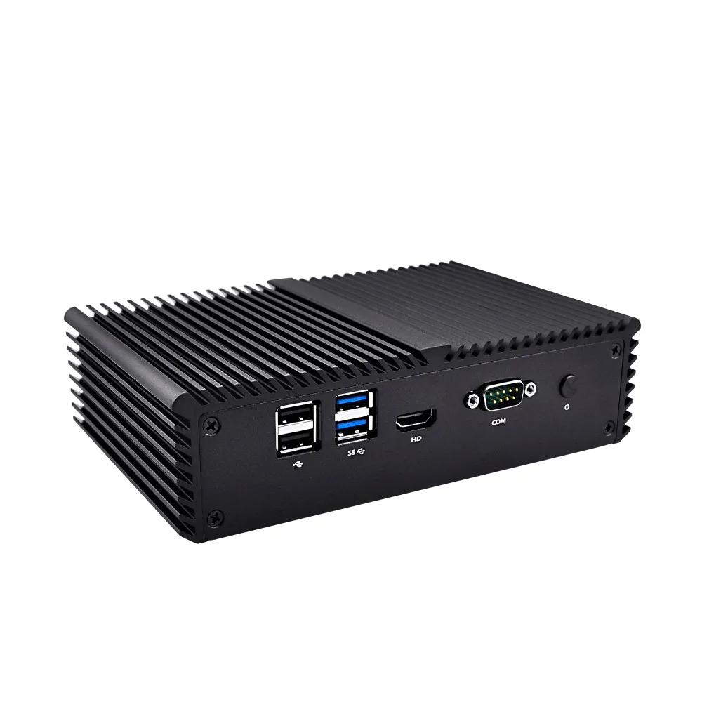 QOTOM Q550G6 Q570G6 AES-NI Barebone промышленный ПК шлюз маршрутизатор для pfSense-core i5-6200U/core i7-6500U, 6 гигабит, сетевые карты