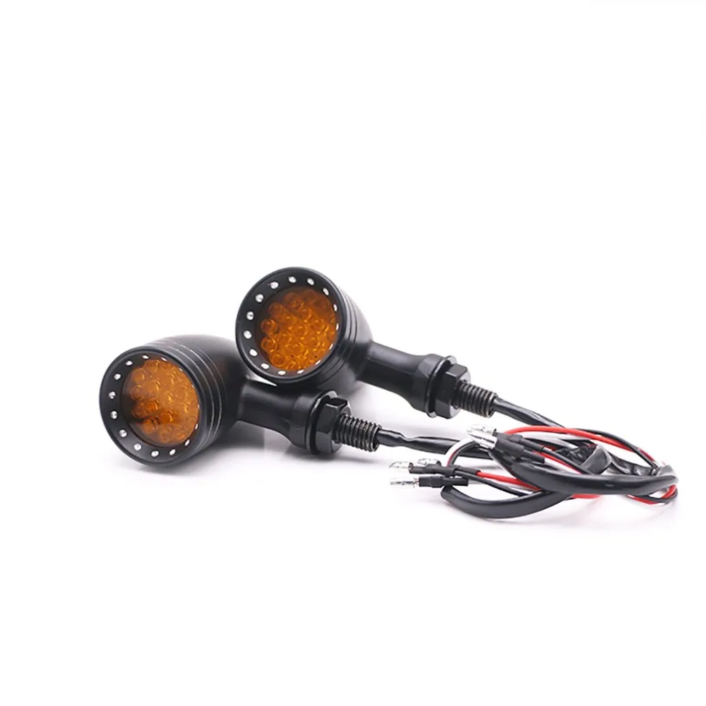 

LED Aluminum Alloy 12v Screw Motorcycle Turn Signal Light For Harley Prince Cruise Moto Indicator Flashers