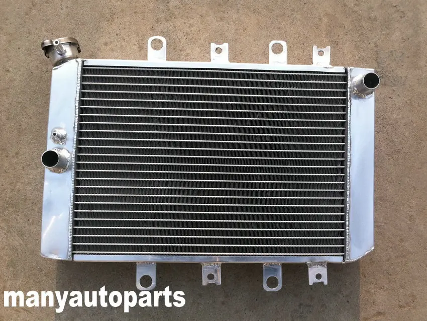 3ROW для YAMAHA ATV QUAD гризли YFM700/550 2007 2008 09 2010 2011 Алюминий радиатора