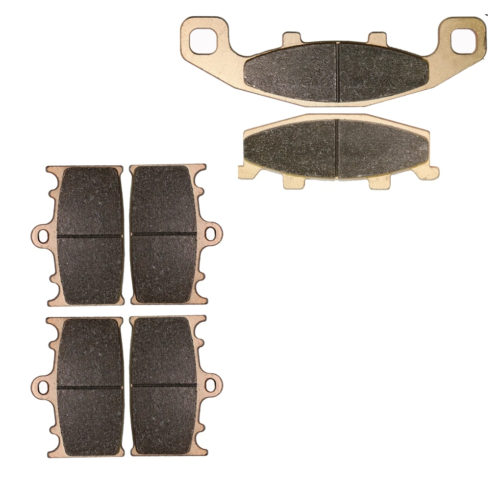 

Brake Pads set for KAWASAKI ZZR1100 ZZR 1100 1990 1991 1992 1993 1994 1995 1996 1997 1998 1999 2000 2001 & ZXT10C F381 1990-1992