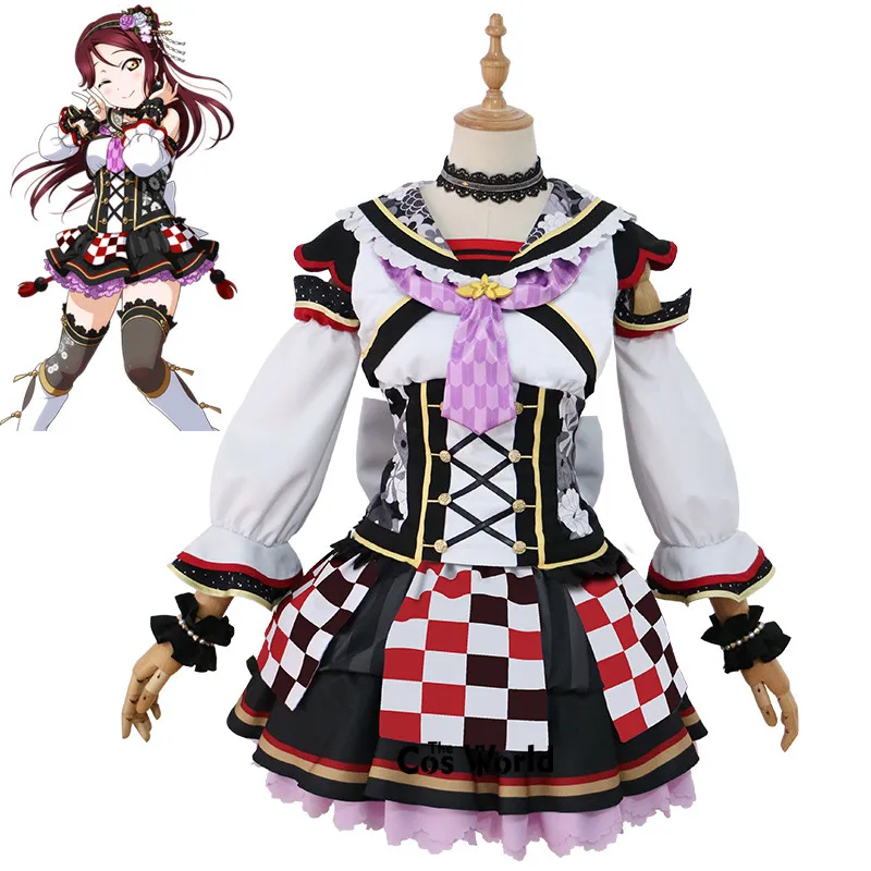 Костюм горничной из аниме Love Live Sunshine Aqours Sakurauchi Riko| |
