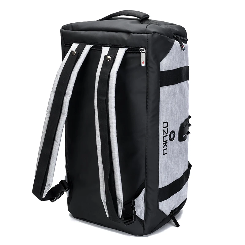 

OZUKO Brand Travel Bags Men Waterproof Backpack Large Capacity Luggage Bag Men Duffel Bag Oxford Male Leisure Luxury