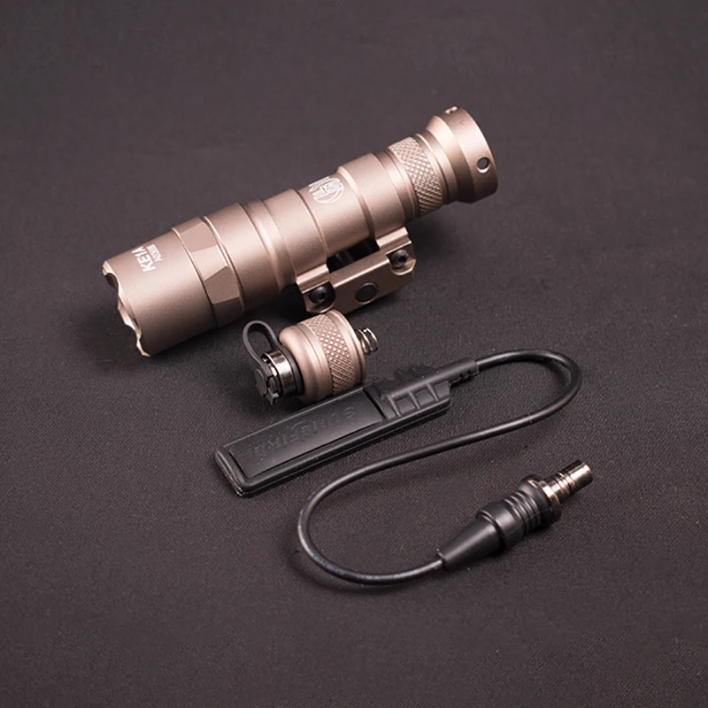 Montagem em Trilho Caça Arma Rifle Lanterna 400 Lúmen Luz Led Fit 20 Milímetros M300 4 Caça M300 Arma Rifle Lanterna 400 lúmen