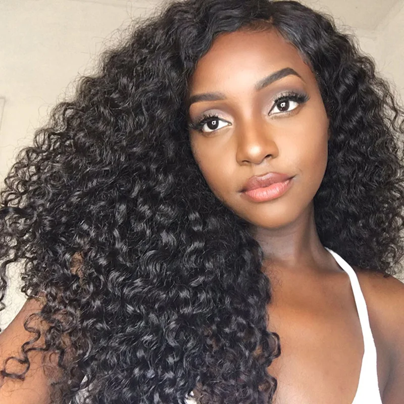 YVONNE Virgin Malaysian Curly Hair 3 Bundles Human Hair Weave Natural Color YVONNE Virgin Malaysian Curly Hair 3 Bundles Human Hair Weave Natural Color