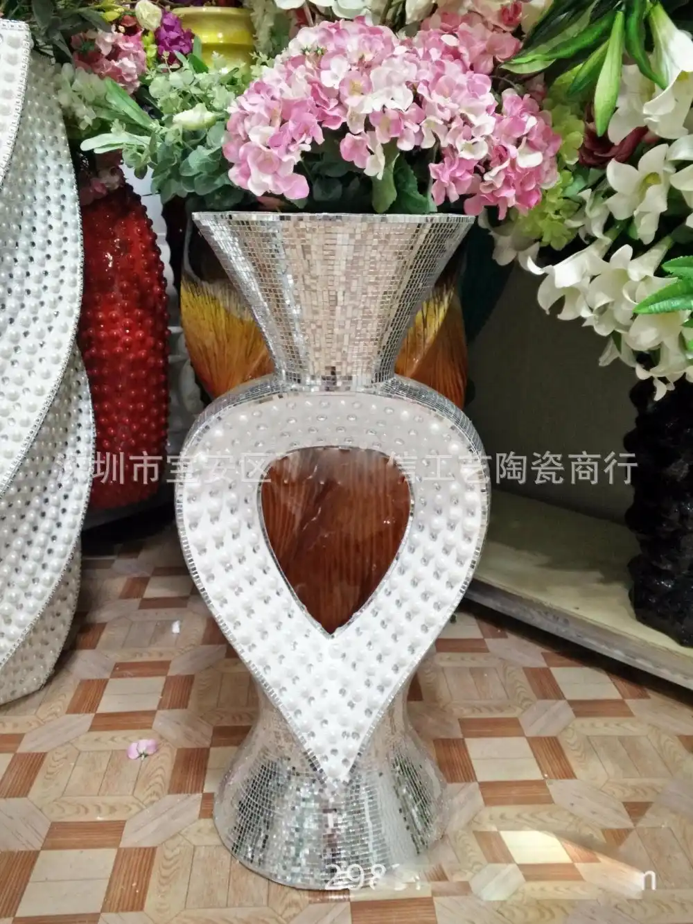 Detail Feedback Questions About Novelty Pearl Glass Fiber