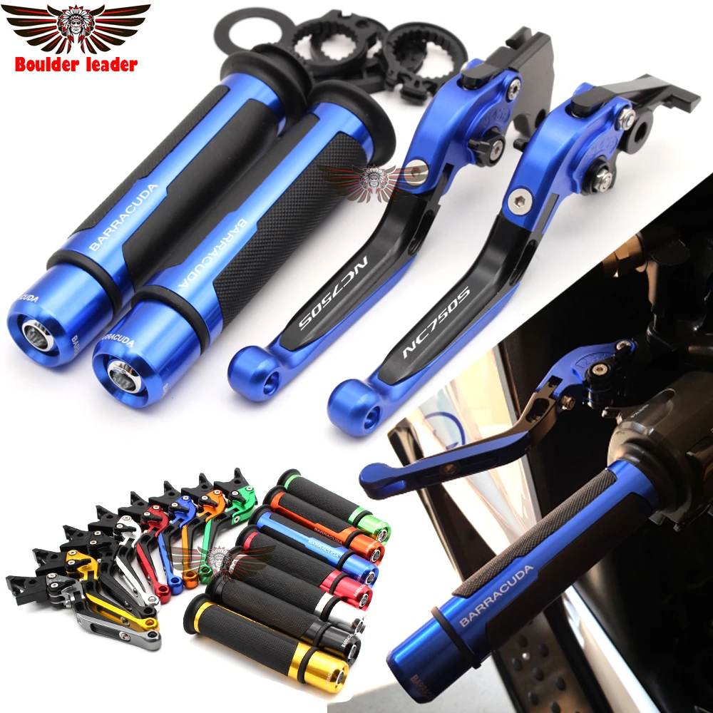 

For HONDA NC750 NC750S NC750X NC 750S/X 2014 2015 Motorcycle Adjustable Folding Brake Clutch Levers Handlebar Hand Grips