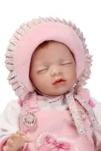 Adora 21inch 53cm Real Baby Baby Doll With Cotton Blended Fabric Dress Princess Like Sleeping Benecas Meninas As Christmas Doll