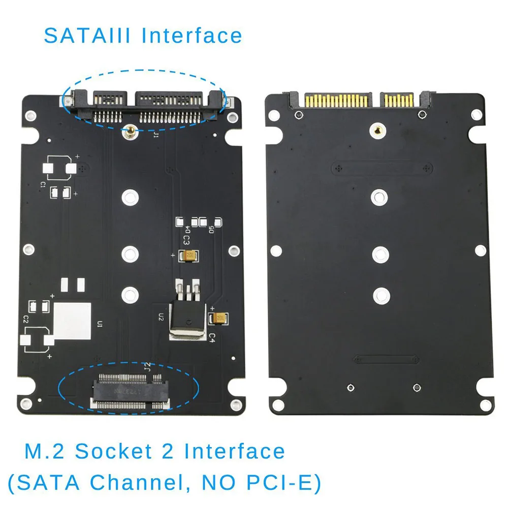 Адаптер NGFF (SATA) для SSD конвертера 2 5 дюйма E431 E531 X240S Y410P Y510P|Корпус жесткого диска| |