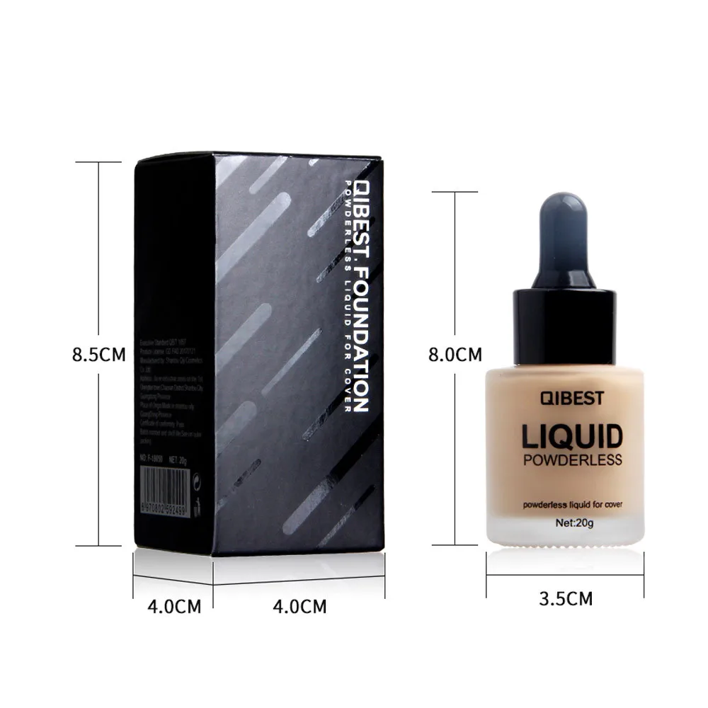 Makeup Liquid Foundation Moisturizing Waterproof Concealer BB Cream maquiagem profissional completa 40* Makeup Liquid Foundation Moisturizing Waterproof Concealer BB Cream maquiagem profissional completa 40*