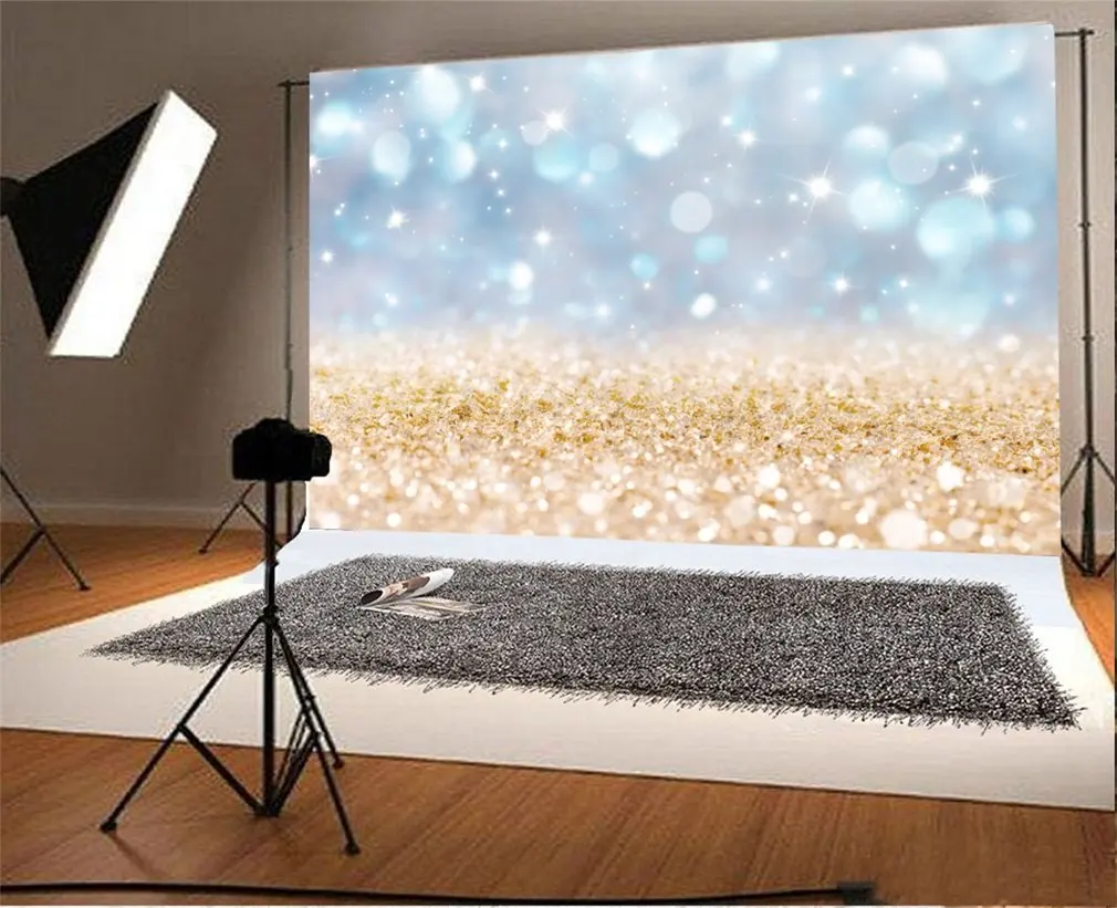 

Photography Backdrop Bokeh Sparkle Sequins Shining Spots Valentine's Day Romantic Wallpaper Photo Background Party