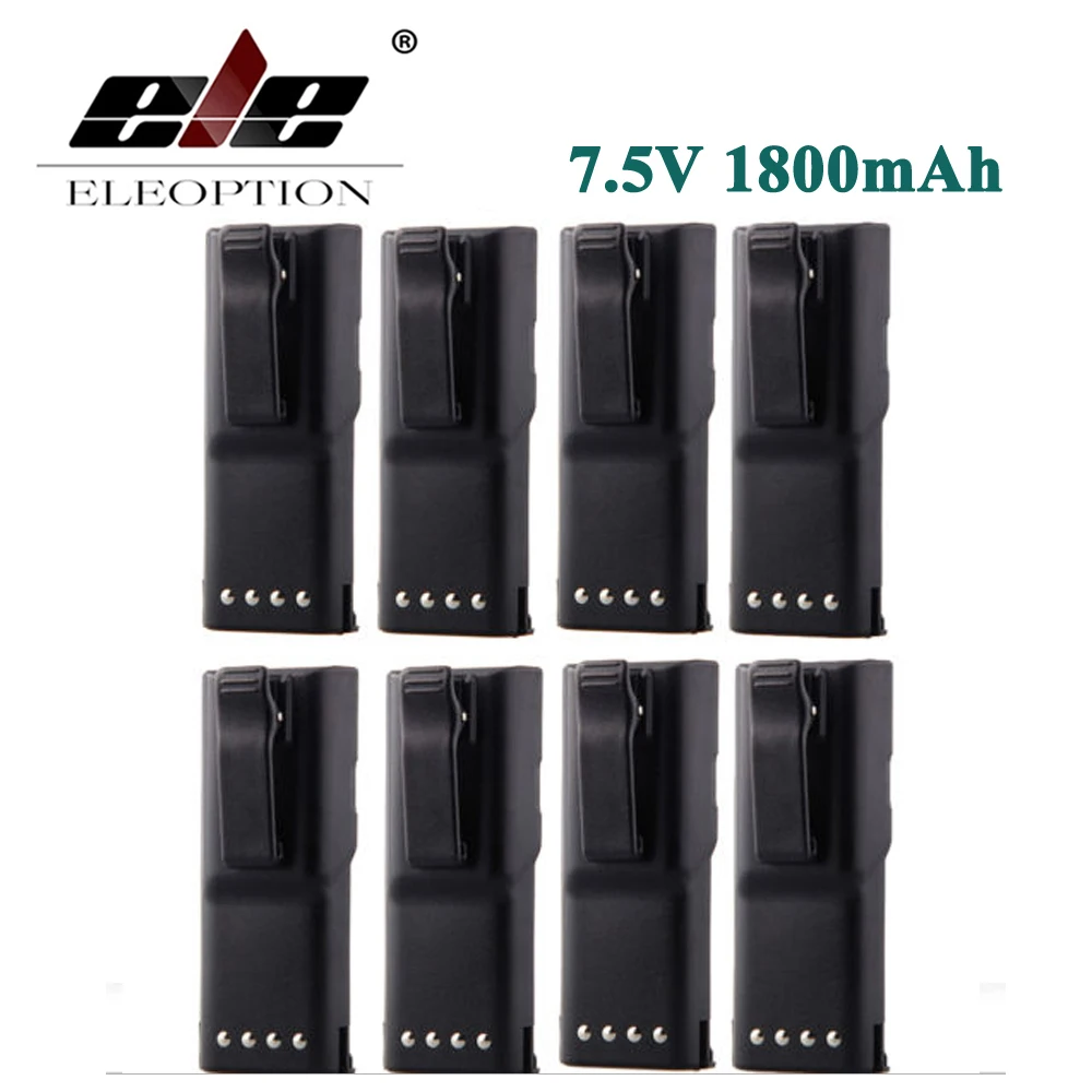 ELEOPTION 8 шт. 1800 мАч HNN9628 Ni MH аккумулятор для MOTOROLA GP300 GP600 GP88 LCS2000 радио|battery for|battery battery batterybatteries batteries |