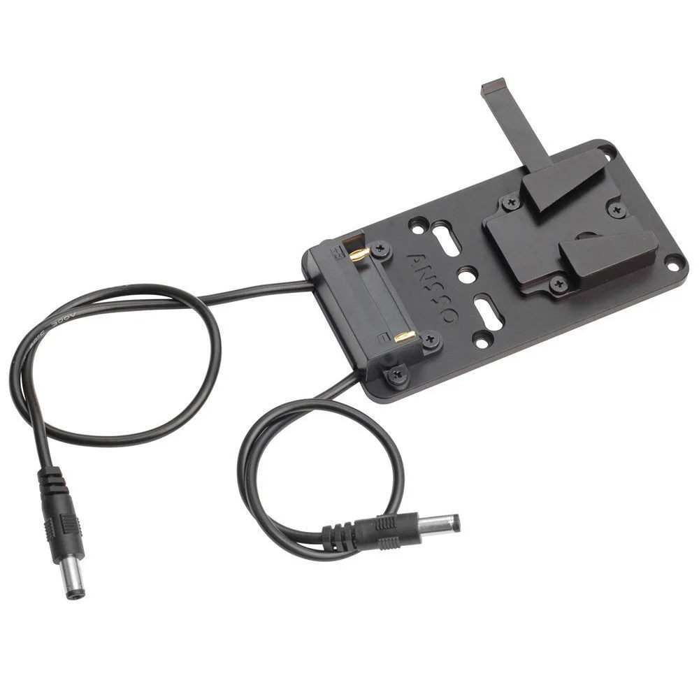 

New V-Mount Lock Battery Plate Adapter Quick-Release for BMD BMCC BMPCC URSA Mini Camera