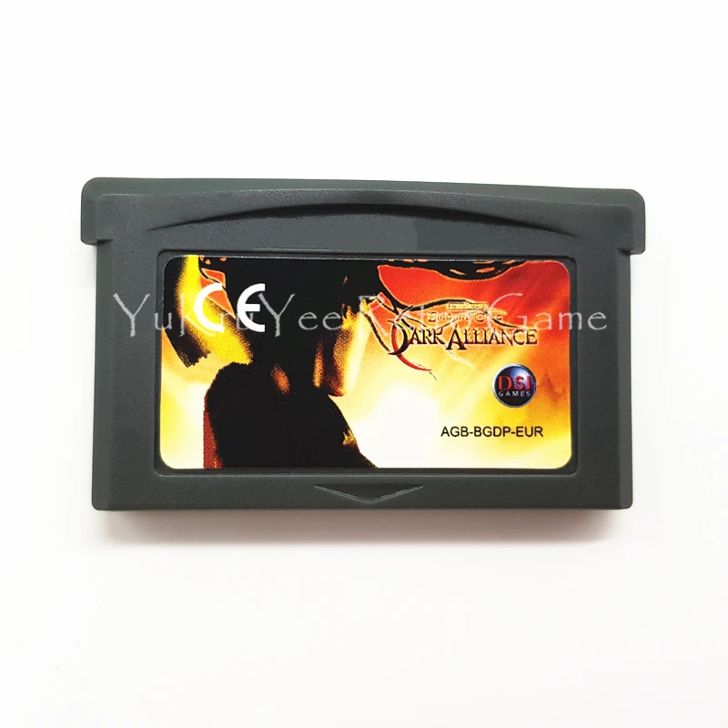 

Baldur's Gate Dark Alliance Video Game Memory Cartridge Card for 32 Bit Console Accessories EU Sticker Version