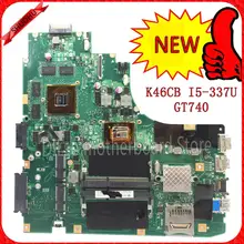 KEFU K46CM For ASUS K46CB K46CM laptop motherboard new motherboard rev2.0 i5-3337u SB3.0 K46CB 100% tested motherboard