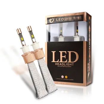

NEW NS H1 H3 H4 H11 9005 9006 DOUBLE COLOR 45W 5500LM White Yellow 12V LED headlight HID Beam For VEHICLE