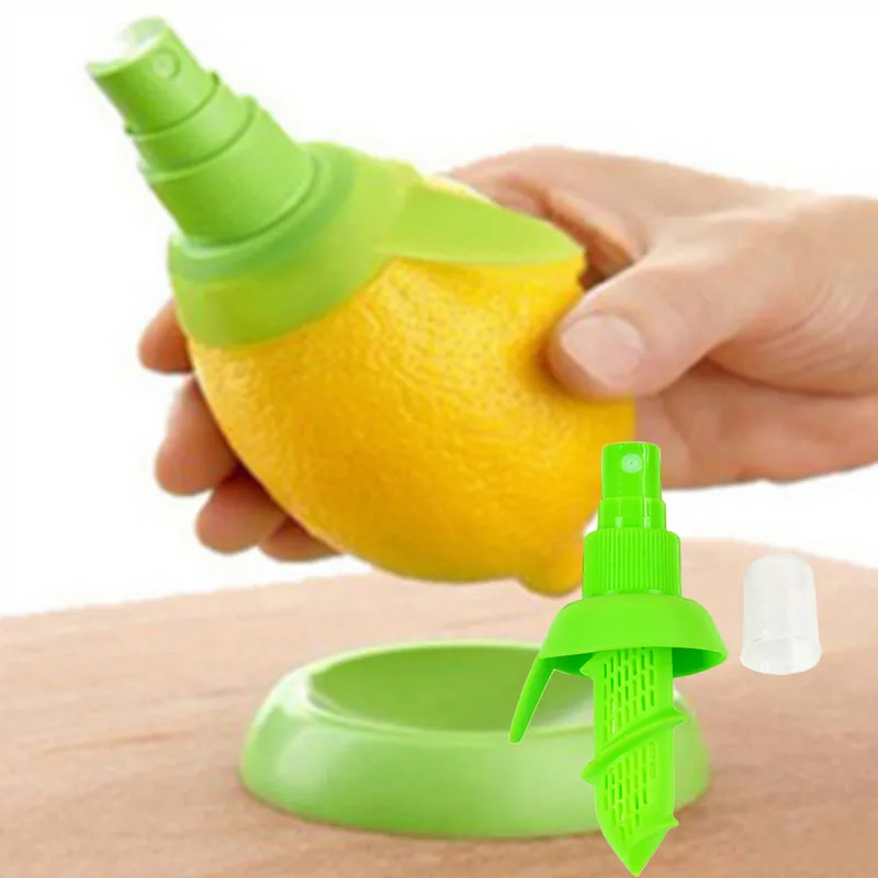 1Pcs Juice Spray Fresh Fruit Citrus Lemon Lime Juicer Kitchen Tool on
