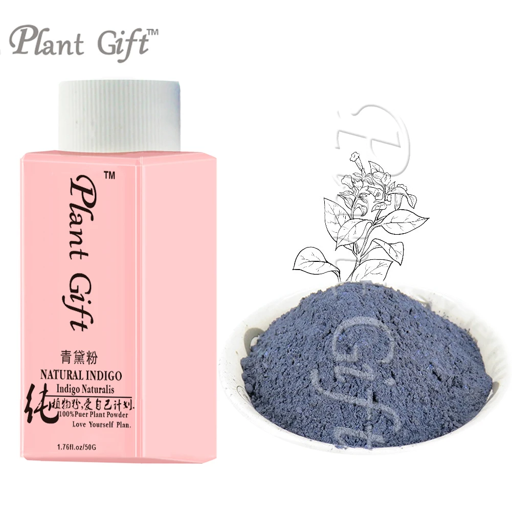 100 Pure Natural Plant Powders Indigo Powder 50g Pore Minimizing Soap