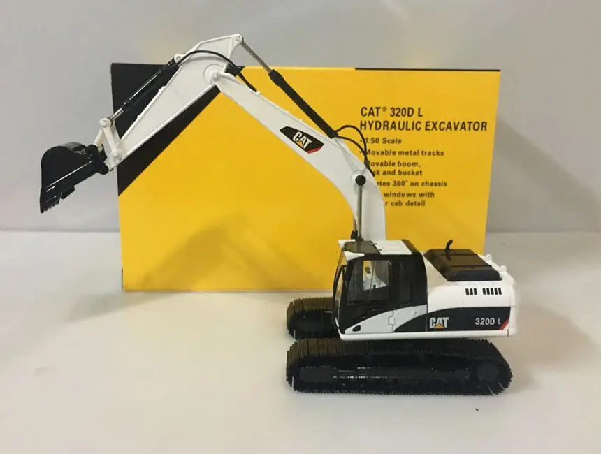 Гидравлический экскаватор Norscot 55214 Caterpillar Cat 320D L масштаб 1/50 литье под давлением