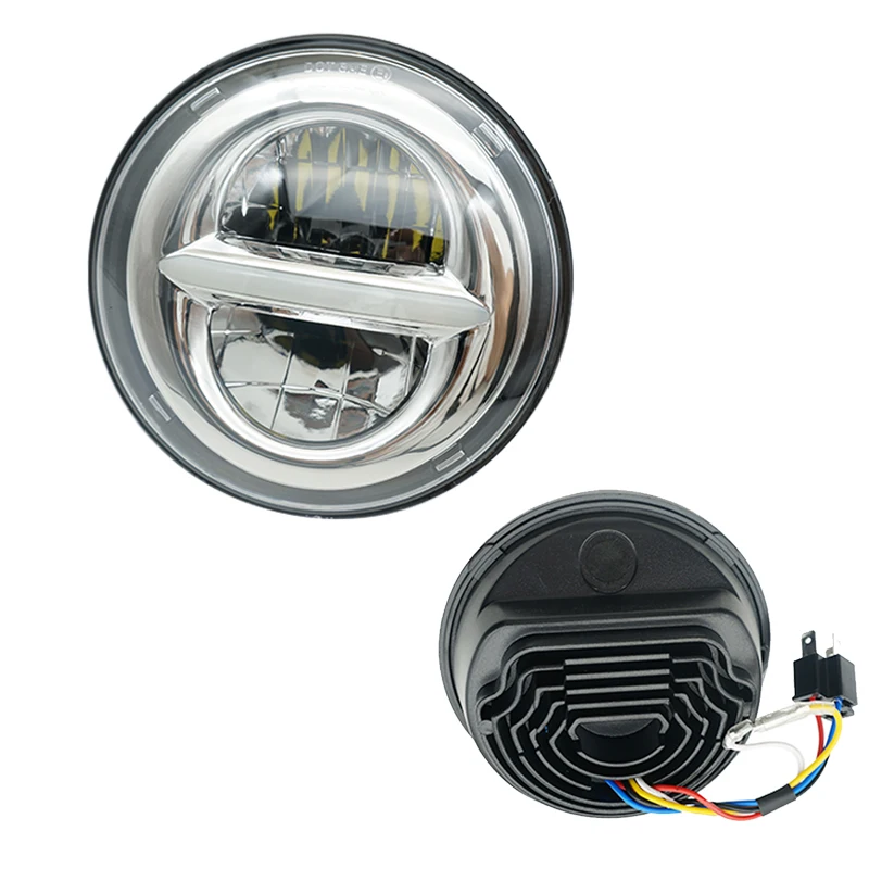 Round Harley Dyna Sportster 1200 48 883 5.75 inch projector led