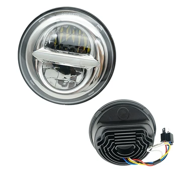 

Round Harley Dyna Sportster 1200 48 883 5.75 inch projector led headlight For harley motobike 5-3/4'' DRL Lights