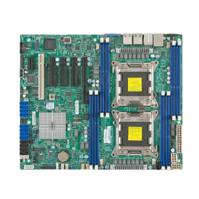 Для Supermicro X9DRl-iF c602 2011-pin dual X79 servers рабочая станция Материнская плата поддерживает E5 V2 оригинальная б/у материнская плата