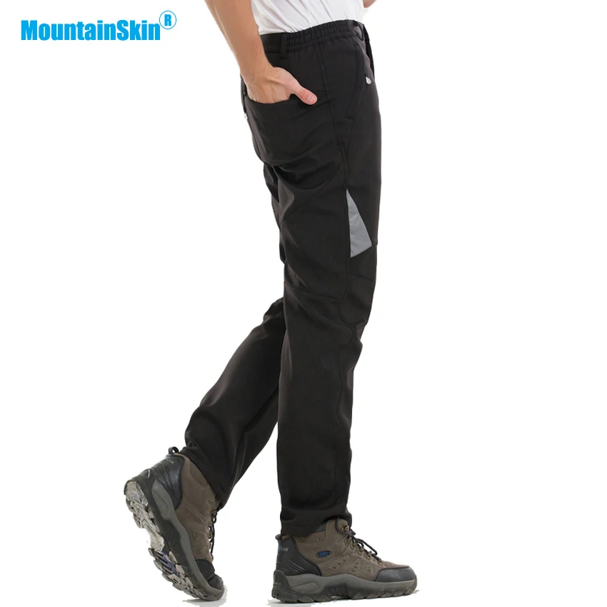 Montañas de invierno Softshell pantalones al aire libre impermeable a prueba de viento de Camping senderismo Trekking esquí pantalones MA205