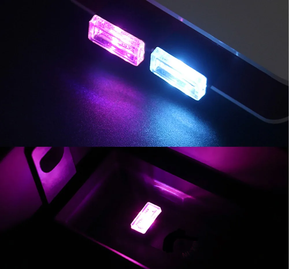 

Car styling USB Decorative Lamp Lighting LED Atmosphere Lights for Renault Koleos Clio Scenic Megane Duster Sandero Captur Twing