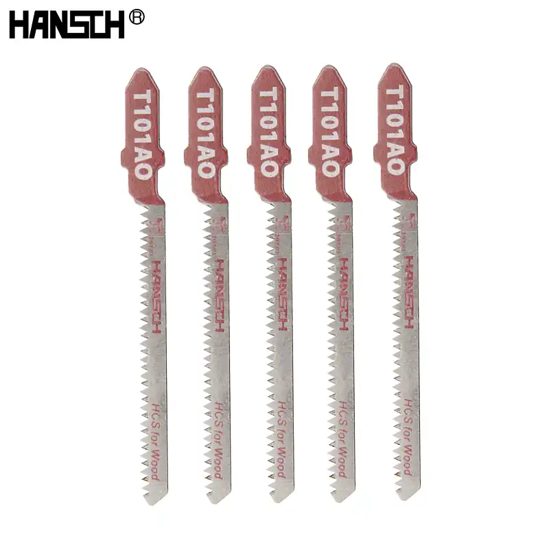 5pcs Set T101ao Jig Saw Blades 76mm Fast Cutting Wood For Bosch