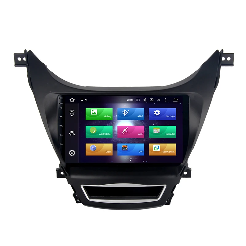 Aoluoya IPS 4 Гб ОЗУ 32 ПЗУ Восьмиядерный Android 8 0 автомобильный dvd плеер для Hyundai Elantra 2012 2013
