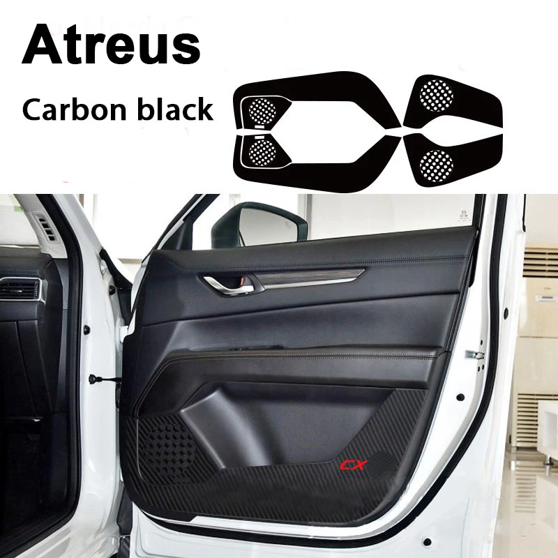 Atreus 4 шт. для Mazda 3 6 CX-5 CX-4 CX 5 Atenza Axela стайлинга автомобилей 3D двери Анти Удар коврик