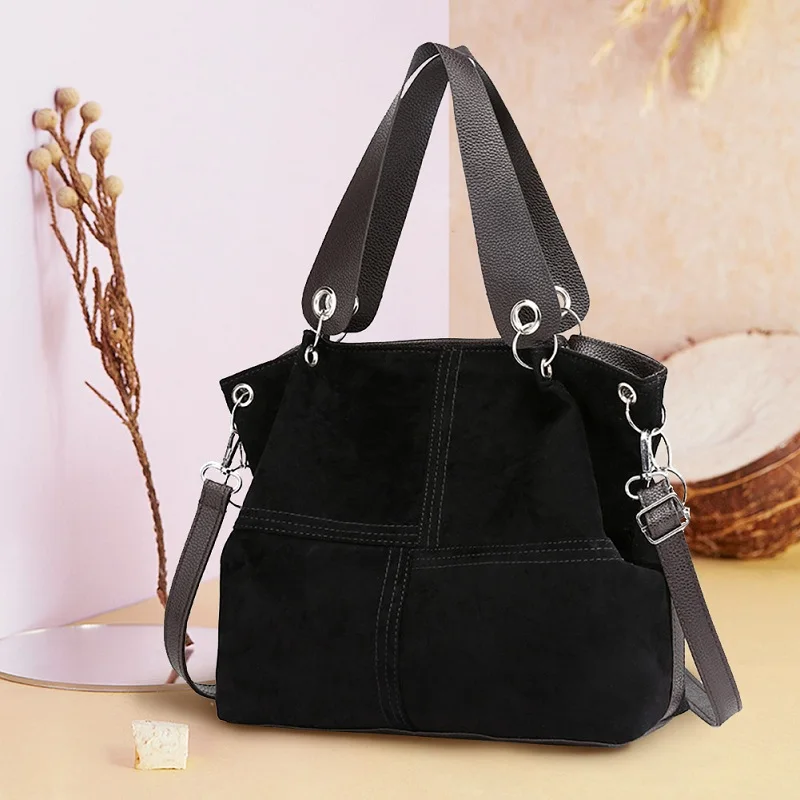 أعلى-حقائب بيد النساء حقيبة كتف الإناث كبيرة حمل لينة كودري جلدية crossbody حقيبة ساعي للنساء 2019 بولسا الأنثوية