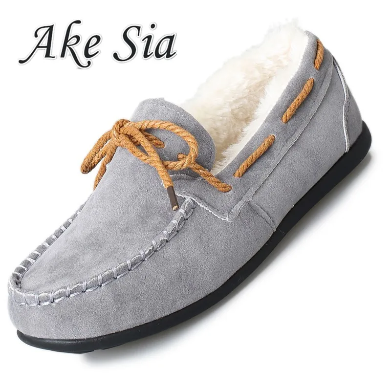 

2017 Winter Shoes Women Loafers Bowtie Slip on Flat Shoes Short Plush Loafer Wearm Boat Shoes Fur Woman Flats Zapatos Mujer F389
