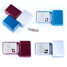 1 шт. Стоматологическая Бора коробка стерилизации Организатор FG боры держатель Контейнер 180 отверстия Endo Box